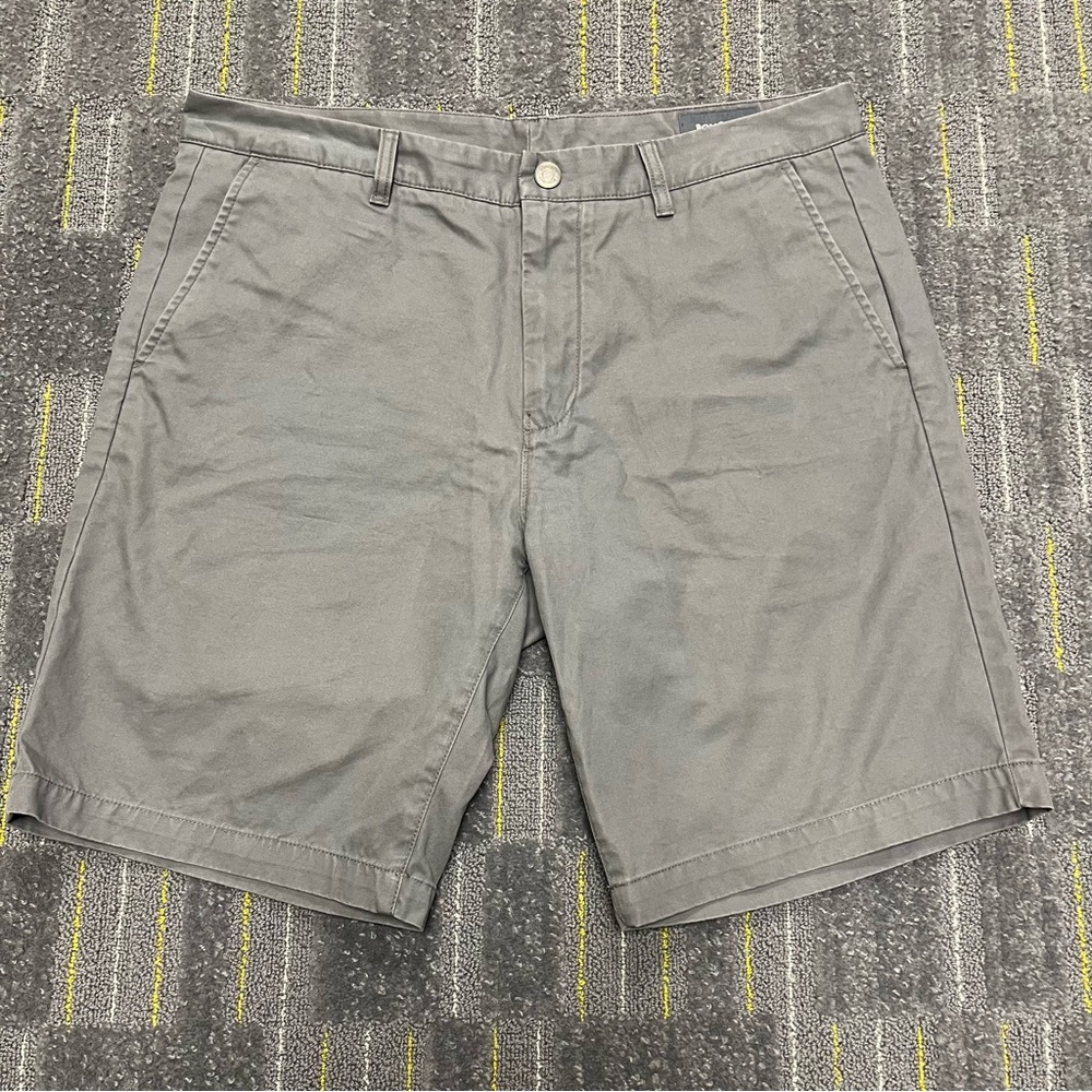 Bonobos Golf Shorts Mens 36 Gray Performance Stretch Activewear Chino 9" Inseam